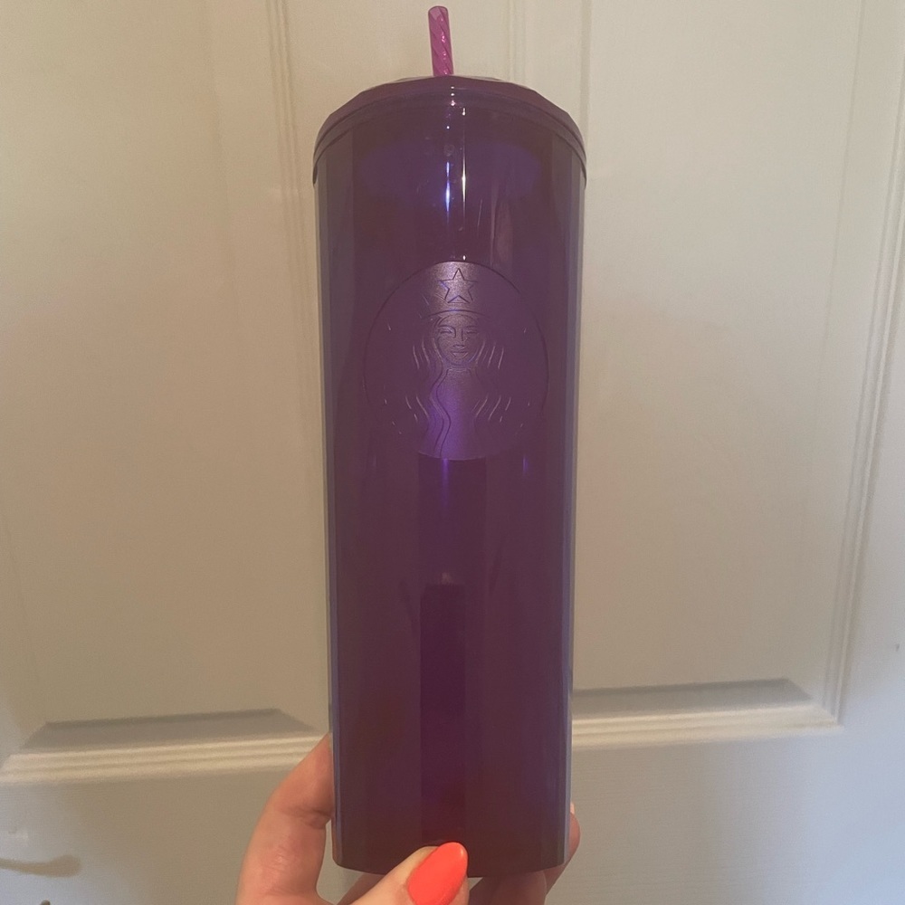 Purple dome starbucks tumbler